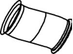 Tubo de escape DINEX 66156