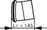 Tubo de escape DINEX 66217