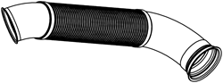 Tubo de escape DINEX 67128