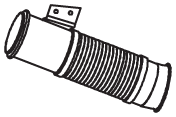 Tubo de escape DINEX 68039
