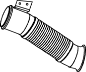 Tubo de escape DINEX 68049