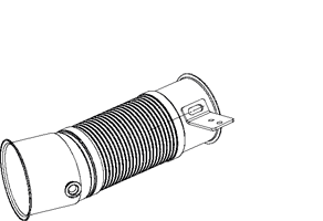 Tubo de escape DINEX 68052
