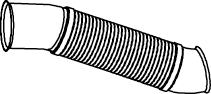 Tubo de escape DINEX 68053