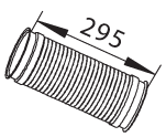 Tubo de escape DINEX 68092
