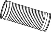 Tubo de escape DINEX 68095