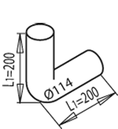 Tubo de escape DINEX 68218