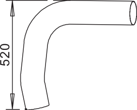 Tubo de escape DINEX 68513