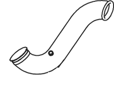 Tubo de escape DINEX 68602
