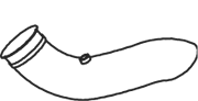 Tubo de escape DINEX 68605