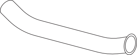 Tubo de escape DINEX 68621