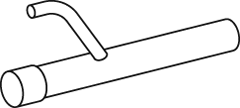 Tubo de escape DINEX 68683