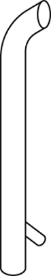 Tubo de escape DINEX 68686