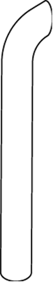 Tubo de escape DINEX 68741