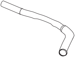 Tubo de escape DINEX 68747