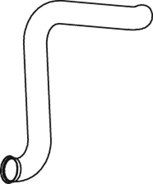 Tubo de escape DINEX 68756