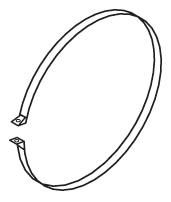 Pieza de fijación, sistema de escape DINEX 68849