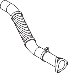 Tubo de escape DINEX 69114