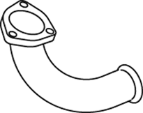 Tubo de escape DINEX 69116