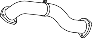 Tubo de escape DINEX 69146