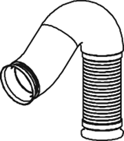 Tubo de escape DINEX 69151
