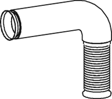 Tubo de escape DINEX 69152