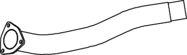 Tubo de escape DINEX 69159