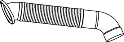 Tubo de escape DINEX 69164