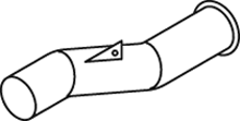 Tubo de escape DINEX 69611