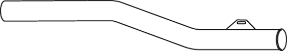 Tubo de escape DINEX 69618