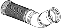 Tubo de escape DINEX 6GA001