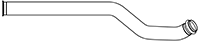 Tubo de escape DINEX 6GA002