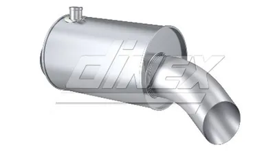 Silenciador posterior DINEX 6GC011