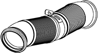 Tubo de escape DINEX 6LA004