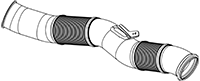 Tubo de escape DINEX 6LA007
