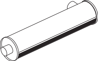 Silenciador central/posterior DINEX 70335