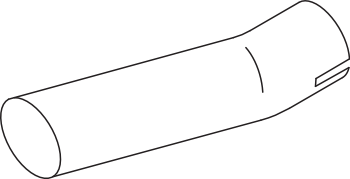 Tubo de escape DINEX 70623