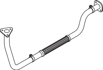 Tubo de escape DINEX 72103