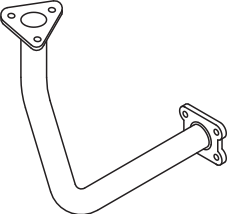 Tubo de escape DINEX 72105
