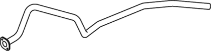 Tubo de escape DINEX 72602