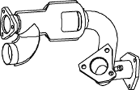 Tubo de escape Vw LT 28-35 I Bus · Vw LT 28-35 I Van · Vw LT 28-35 I Platform/Chassis
