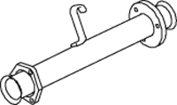 Tubo de escape Vw LT 28-35 I Bus · Vw LT 28-35 I Van · Vw LT 28-35 I Platform/Chassis