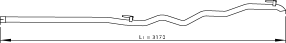 Tubo de escape Vw CRAFTER 30-35 Bus · Vw CRAFTER 30-50 Van · Mercedes-Benz SPRINTER 5-t Van