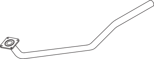 Tubo de escape DINEX 80138