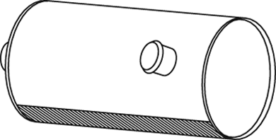 Silenciador central/posterior DINEX 80363