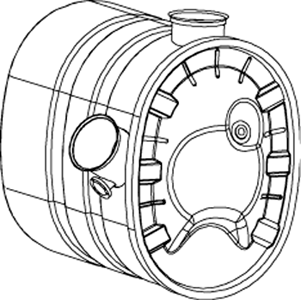 silenciador del medio DINEX 80389