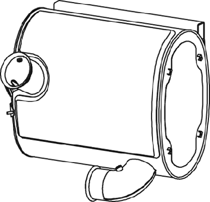 Silenciador posterior DINEX 80426