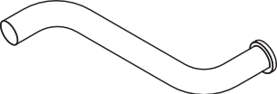 Tubo de escape DINEX 80652