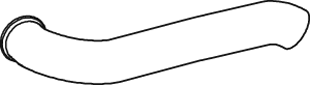 Tubo de escape DINEX 80777