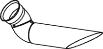 Tubo de escape DINEX 80794