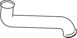 Tubo de escape DINEX 80797